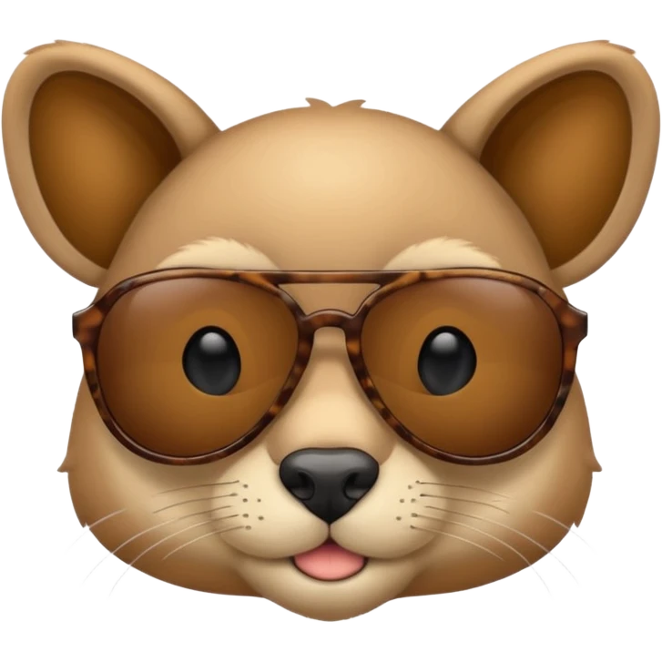 a sunglasses animals emoji