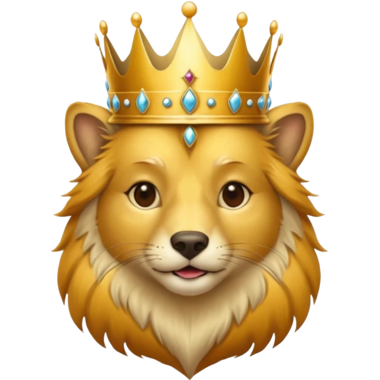 animal with crown  emoji