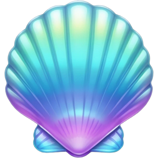 transparent shell emoji