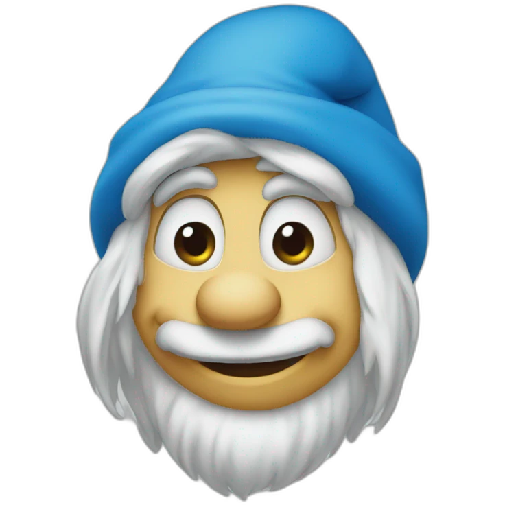 Smurf  emoji