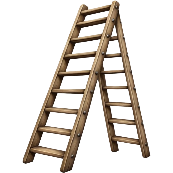 Wooden ladder emoji