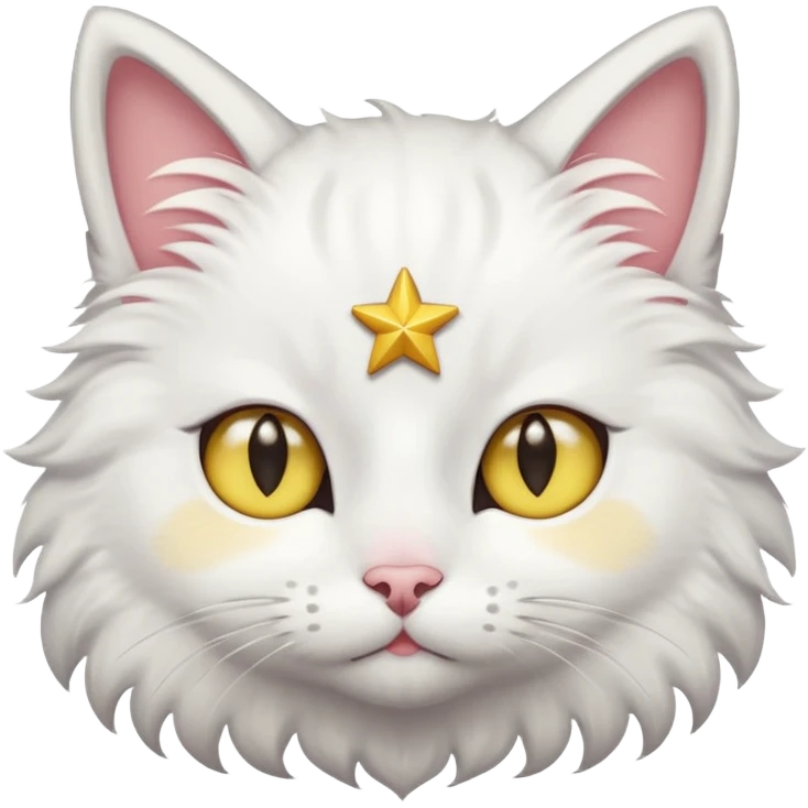 Gato com estrela nos olhos tipo esse😻 com estrela emoji