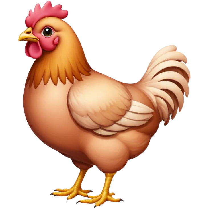 Un four ouvert contient un poulet cru emoji