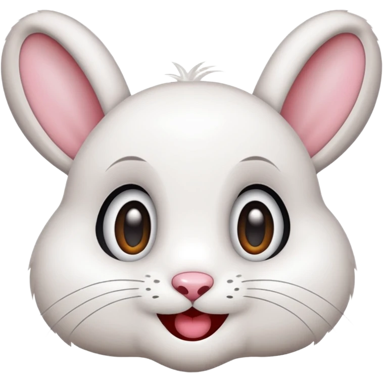 Сделай bwaa rabbit emoji (тупой) emoji