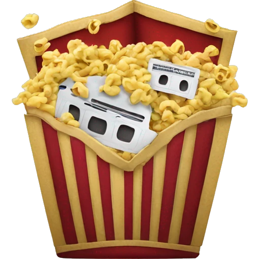 Movie theatre screen emoji