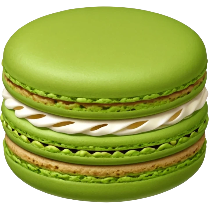 Green Macaroon emoji