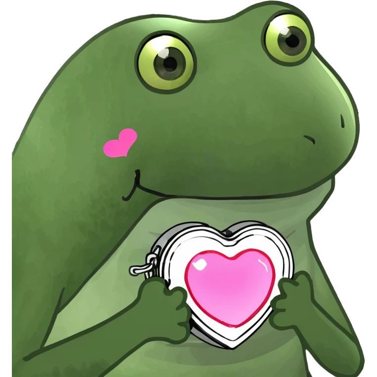 pink Heart-shaped locket (open, glowing) emoji