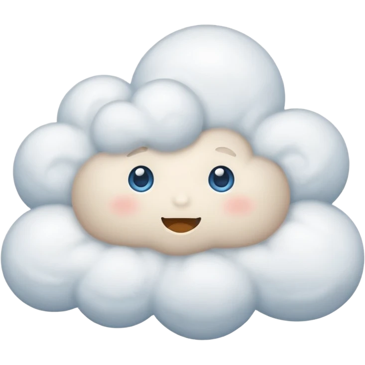Cloud emoji