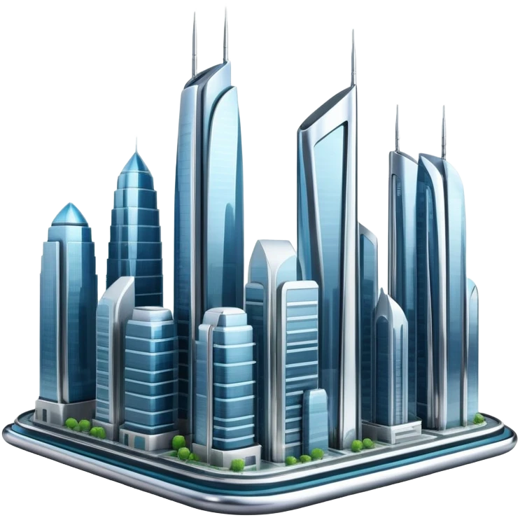 futuristic city emoji