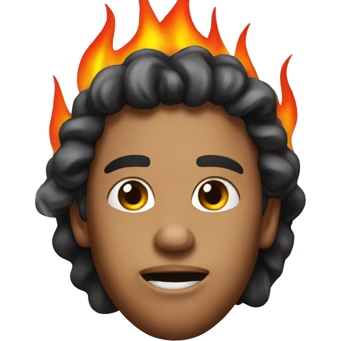 im is on fire emoji