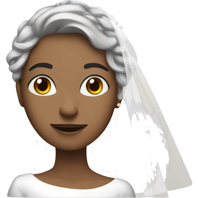 White wedding  emoji