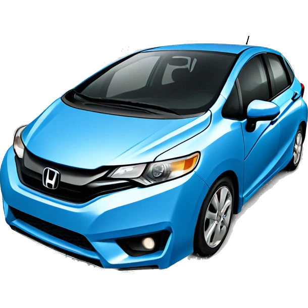 Honda fit blue emoji