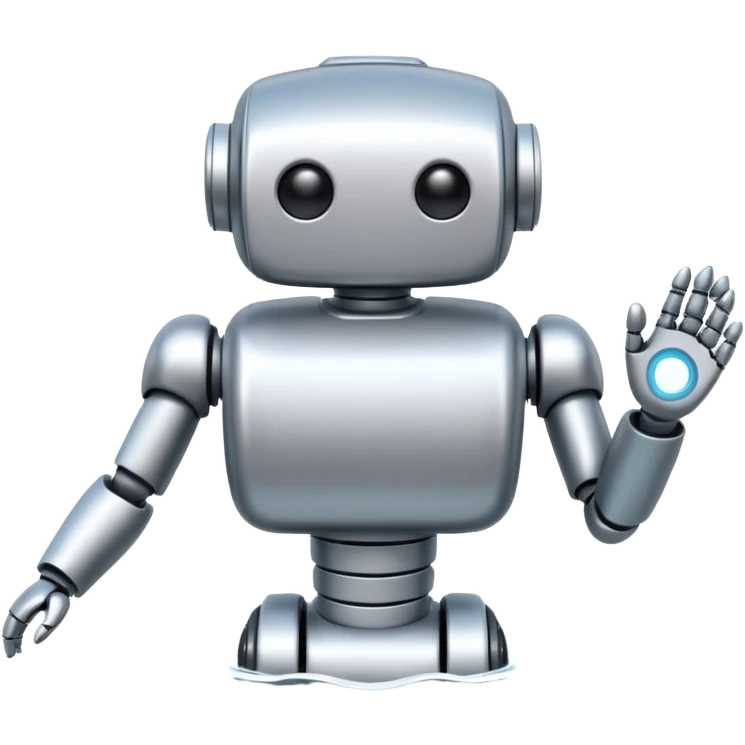 robot swim emoji