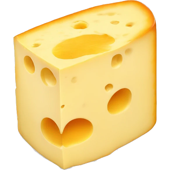 Colby-Jack cheese emoji