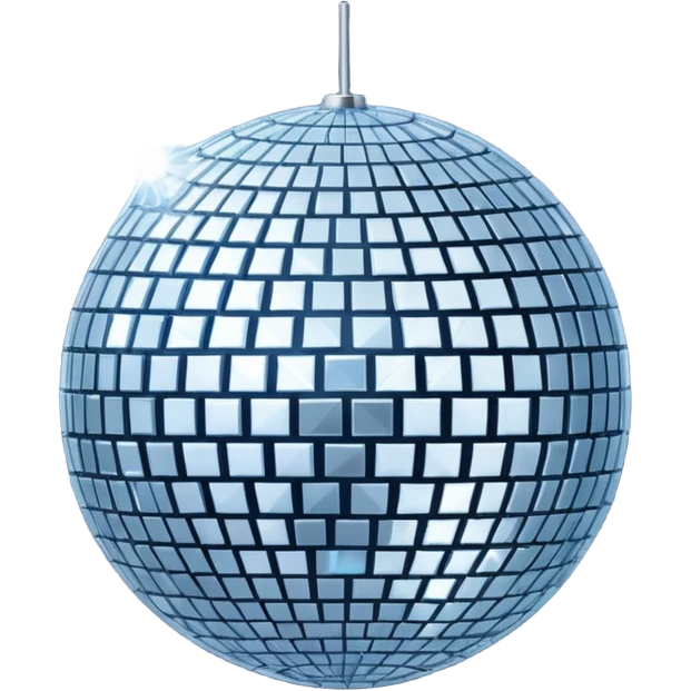 Disco ball emoji