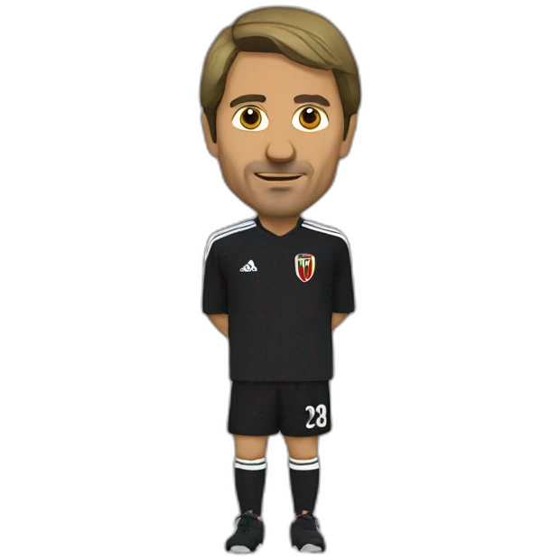 Maldini devant un mur emoji