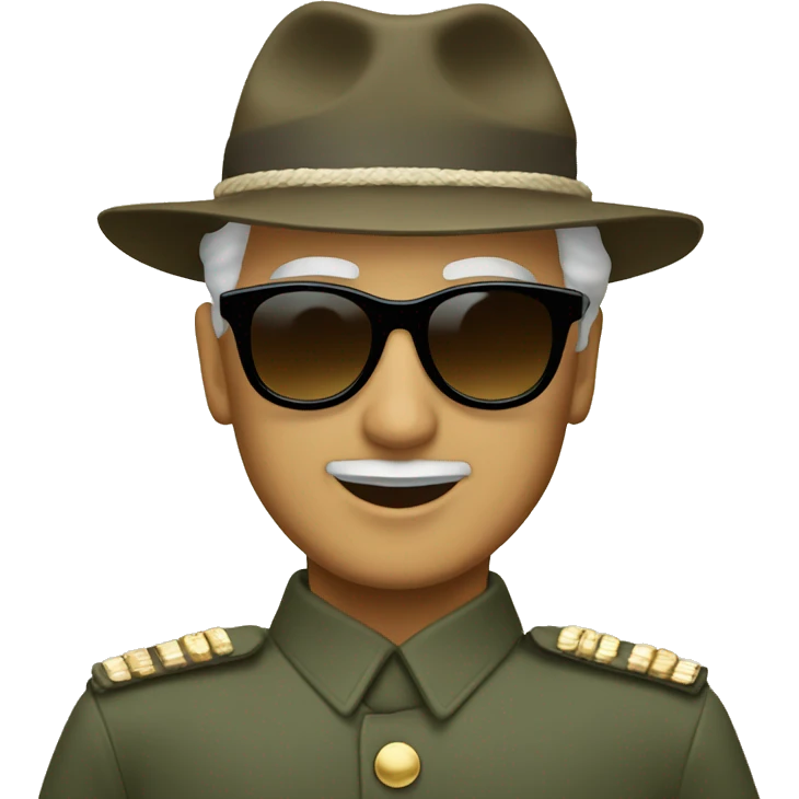 Sukarno Sunglasses emoji