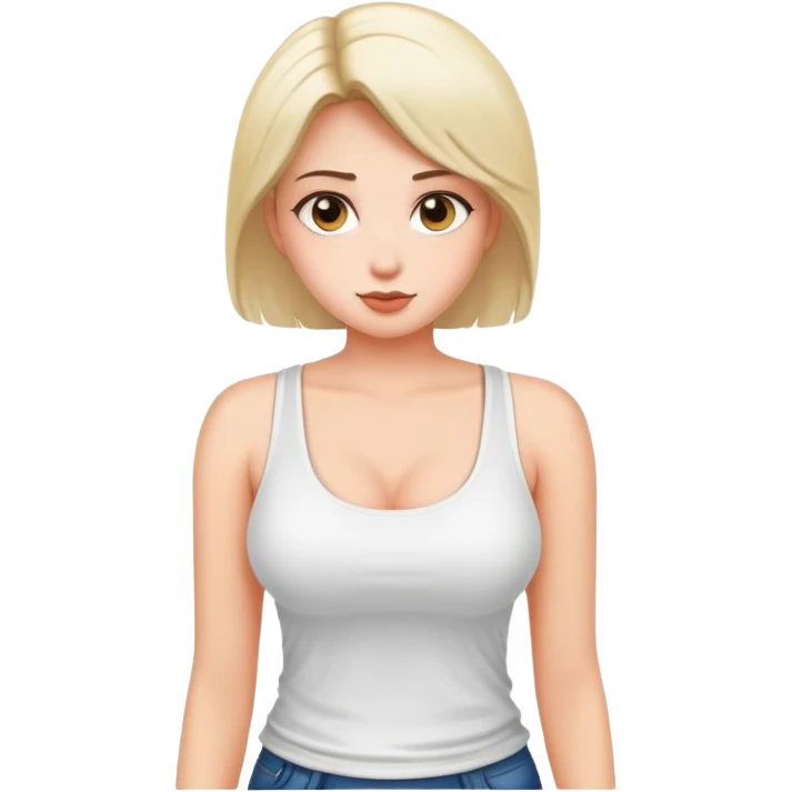 girl with big tits without bra emoji