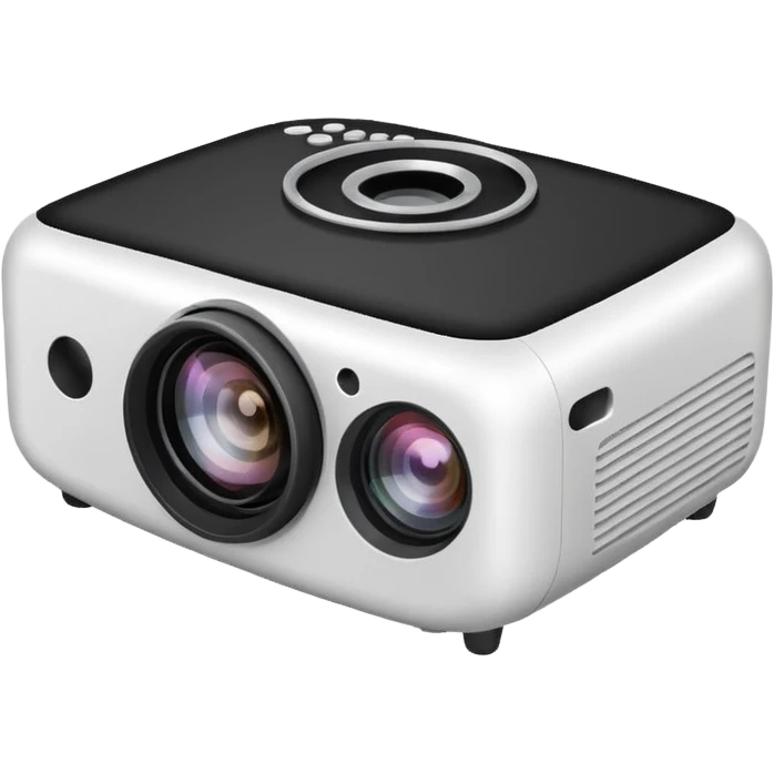 round white projector emoji