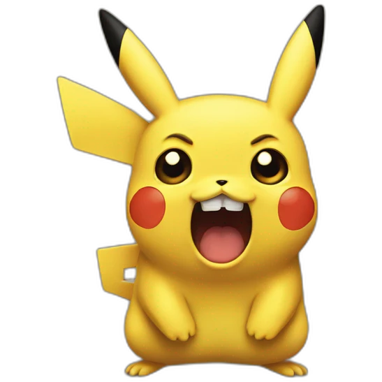 pikachu-scared emoji