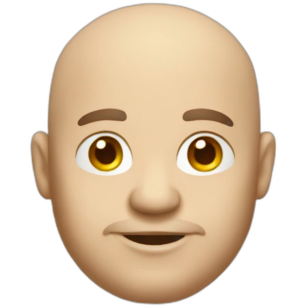 bald fat carpenter emoji