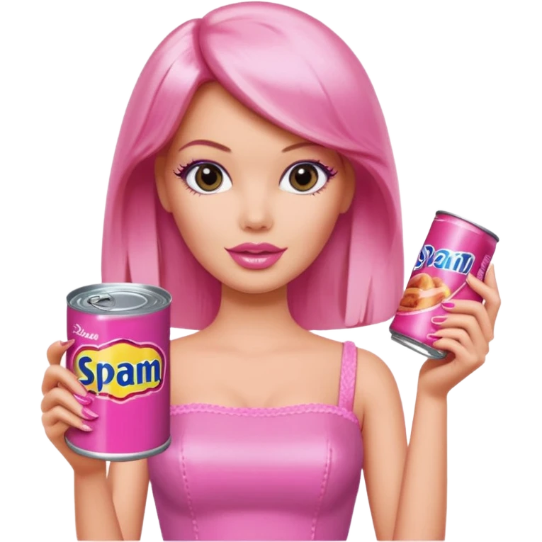 Matisse barbie slop style pink SPAM emoji