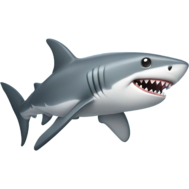 Shark on roller blades  emoji