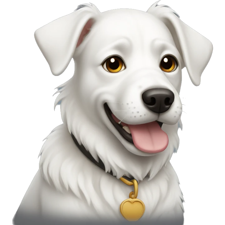 White dog emoji