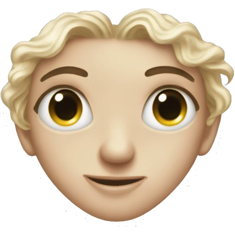 heart eyes emoji but with gems for the eyes emoji