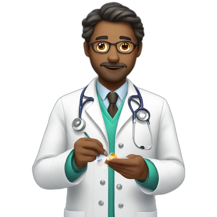 Doctor that does magic tricks emoji