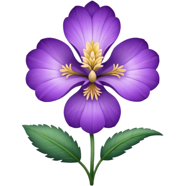 orris root flower emoji