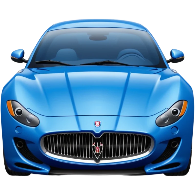 Blue Maserati emoji