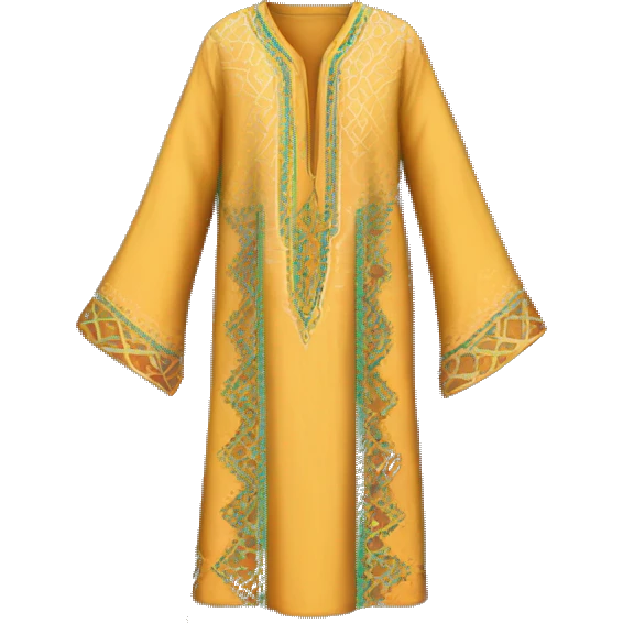 Moroccan kaftan emoji