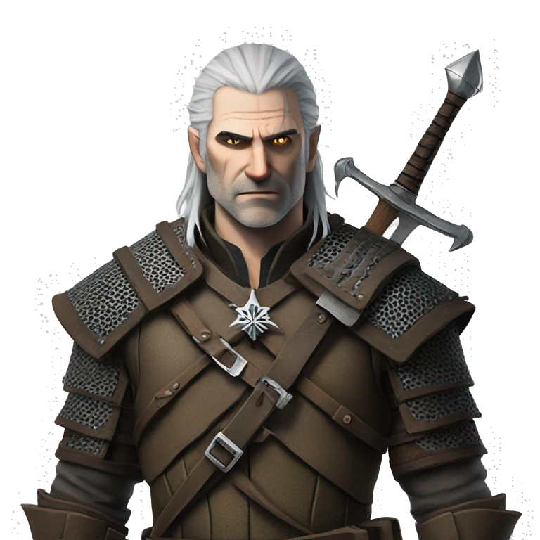 Geralt of rivia  emoji