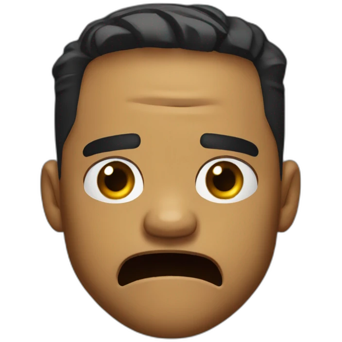 will smith angry head emoji