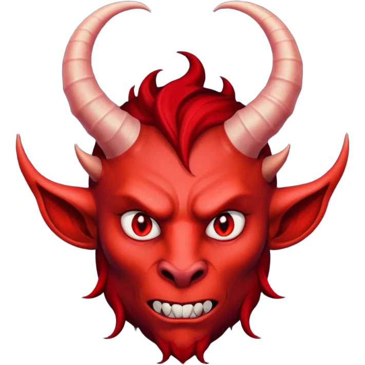 Man devil emoji