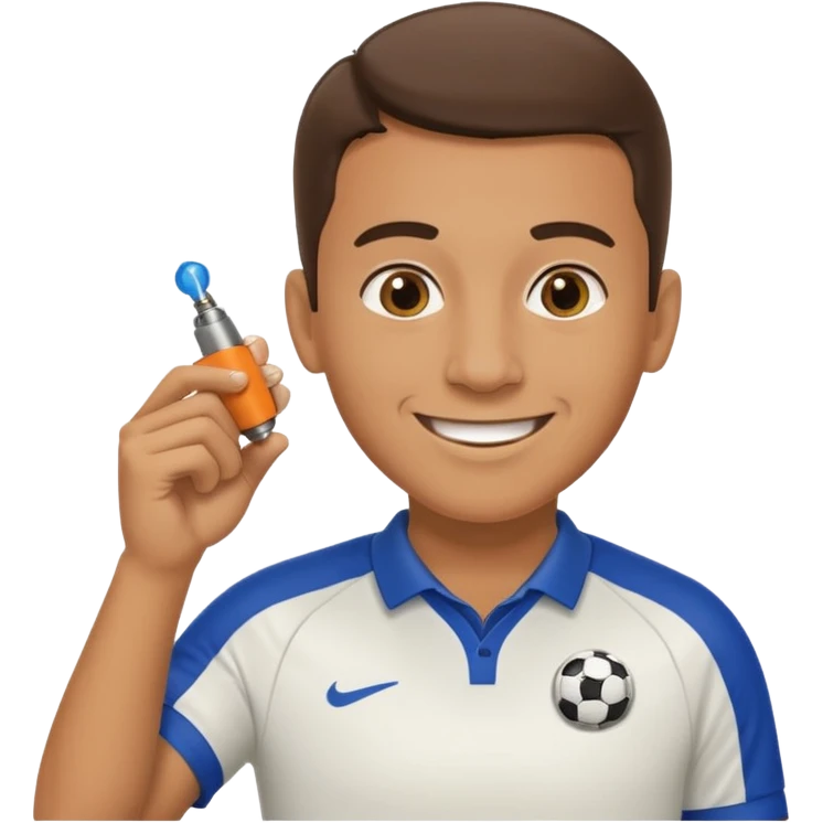soccer coach whistle emoji