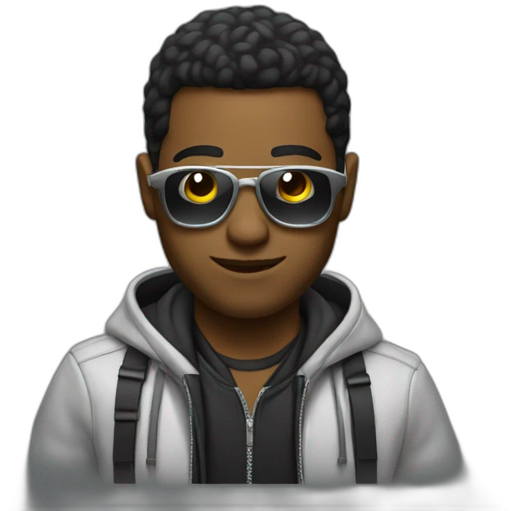 Dj human emoji