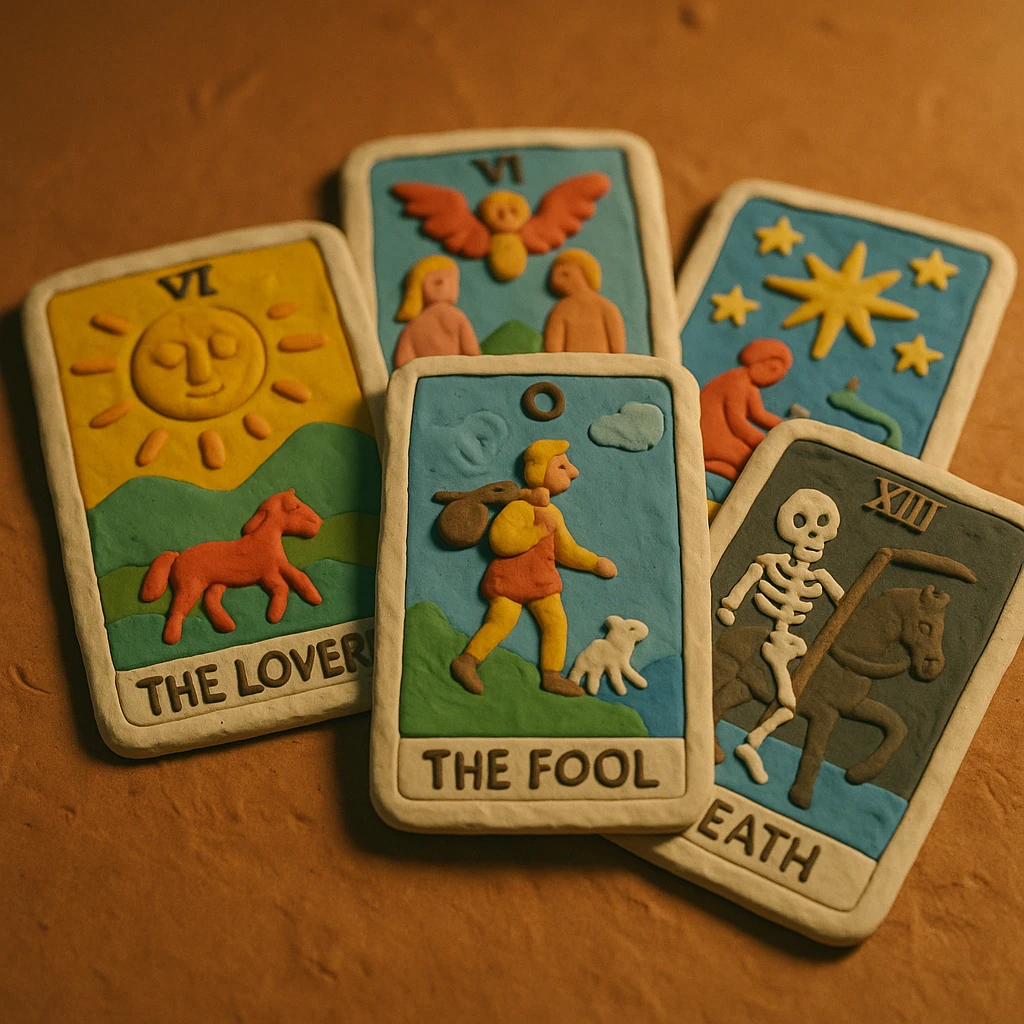 spread tarot cards emoji