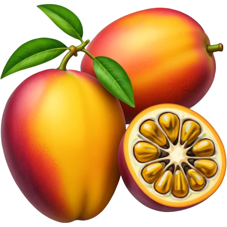 mango passion fresh cut emoji