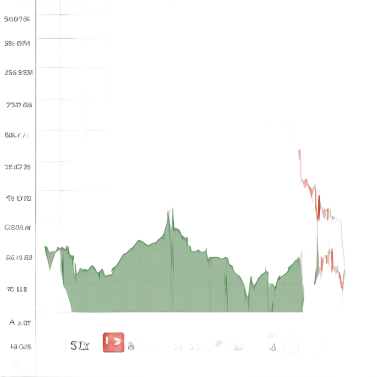 trading chart on computer emoji