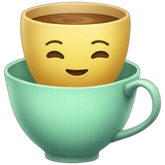 dancing teacup emoji