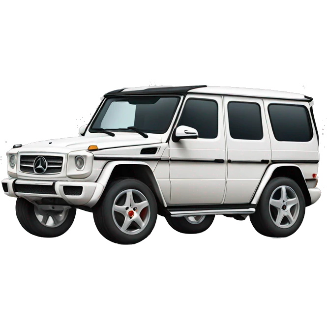 White Mercedes emoji