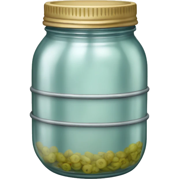 Canning jar emoji