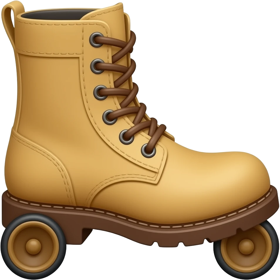 boot on wheels emoji