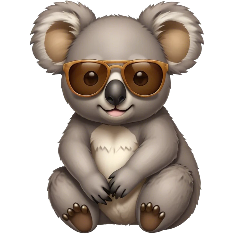 Koala with sunglasses emoji