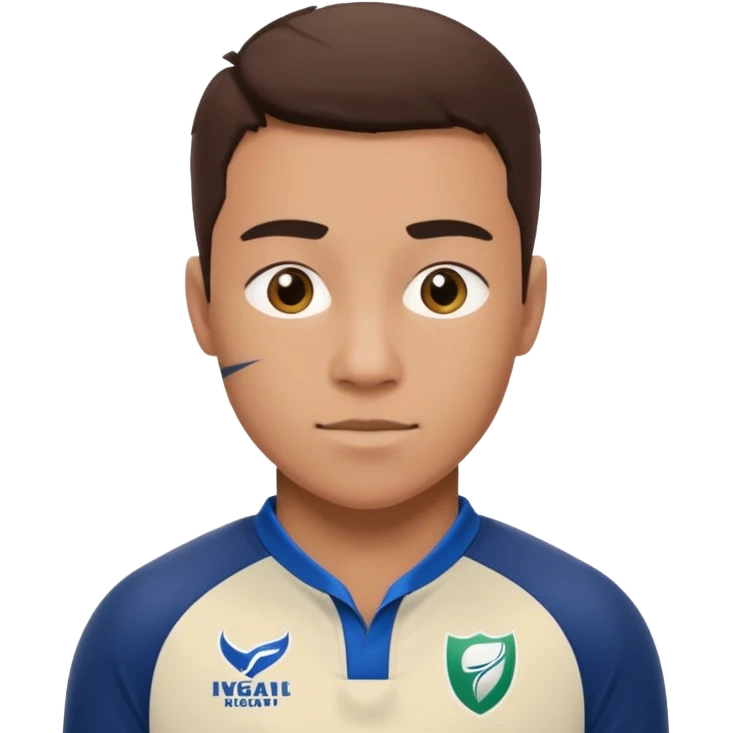 Person in rugby jersey  emoji