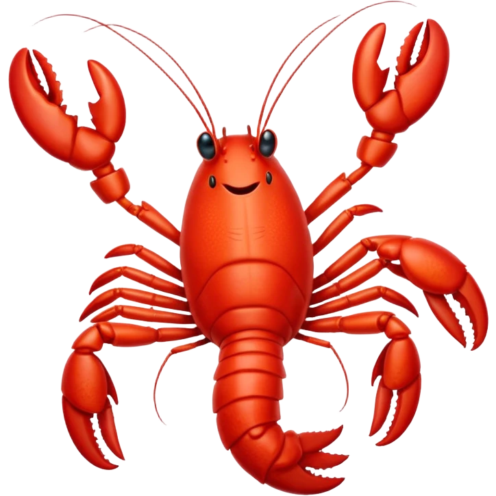 Dancing lobster  emoji