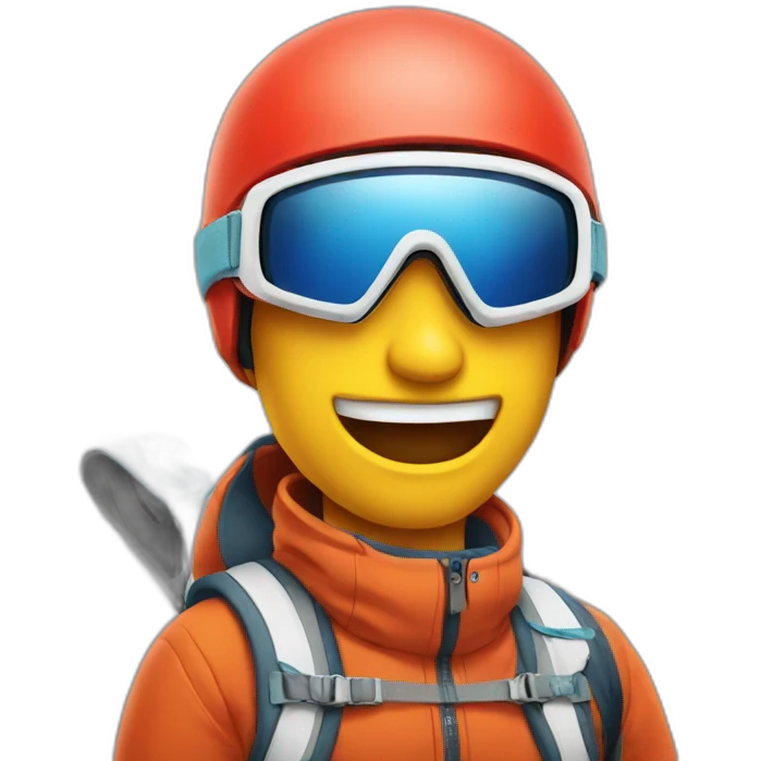 Skiing emoji