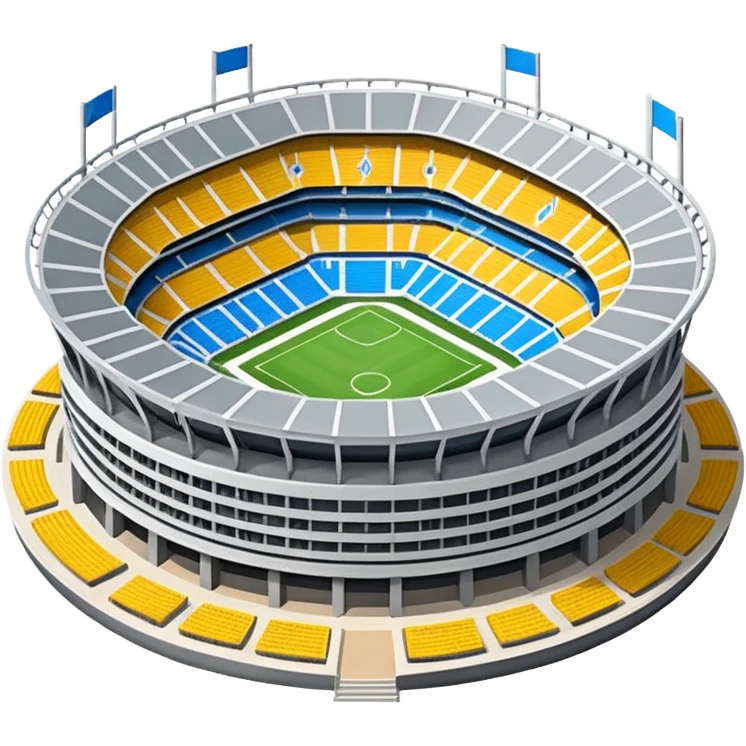 stadium structure. emoji